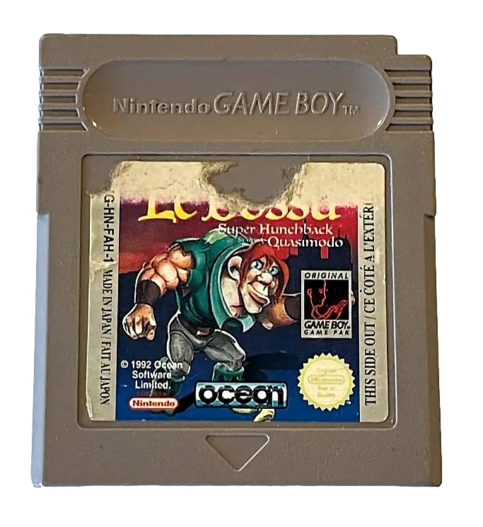 Super Hunchback Nintendo Gameboy Cartridge (Preowned) 1