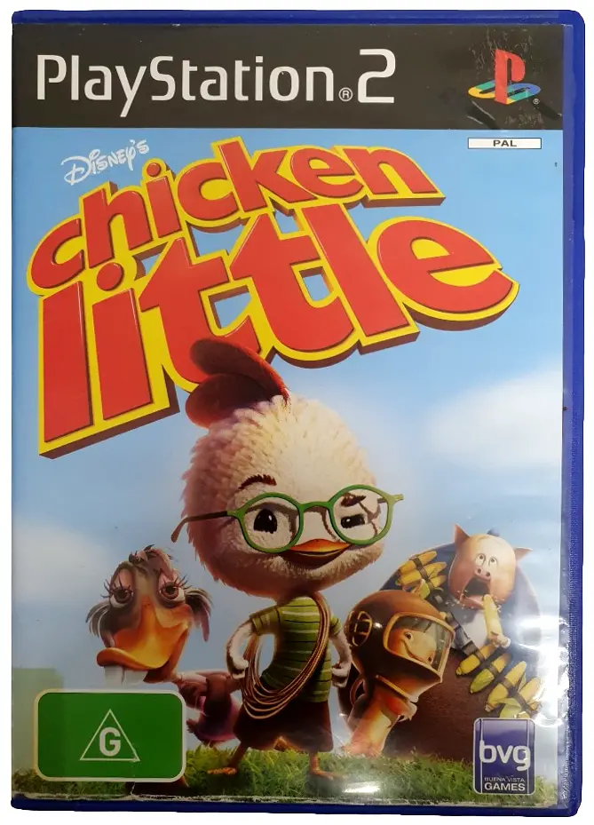 Disney's Chicken Little Ps2 Pal*Complete* (Preowned) 1