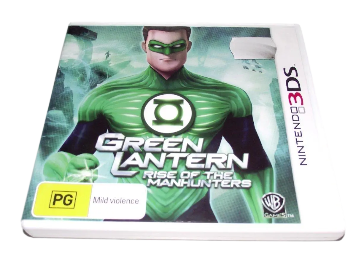 Green Lantern Rise Of The Manhunter Nintendo 3Ds 2Ds Game *Complete* (Preowned) 1