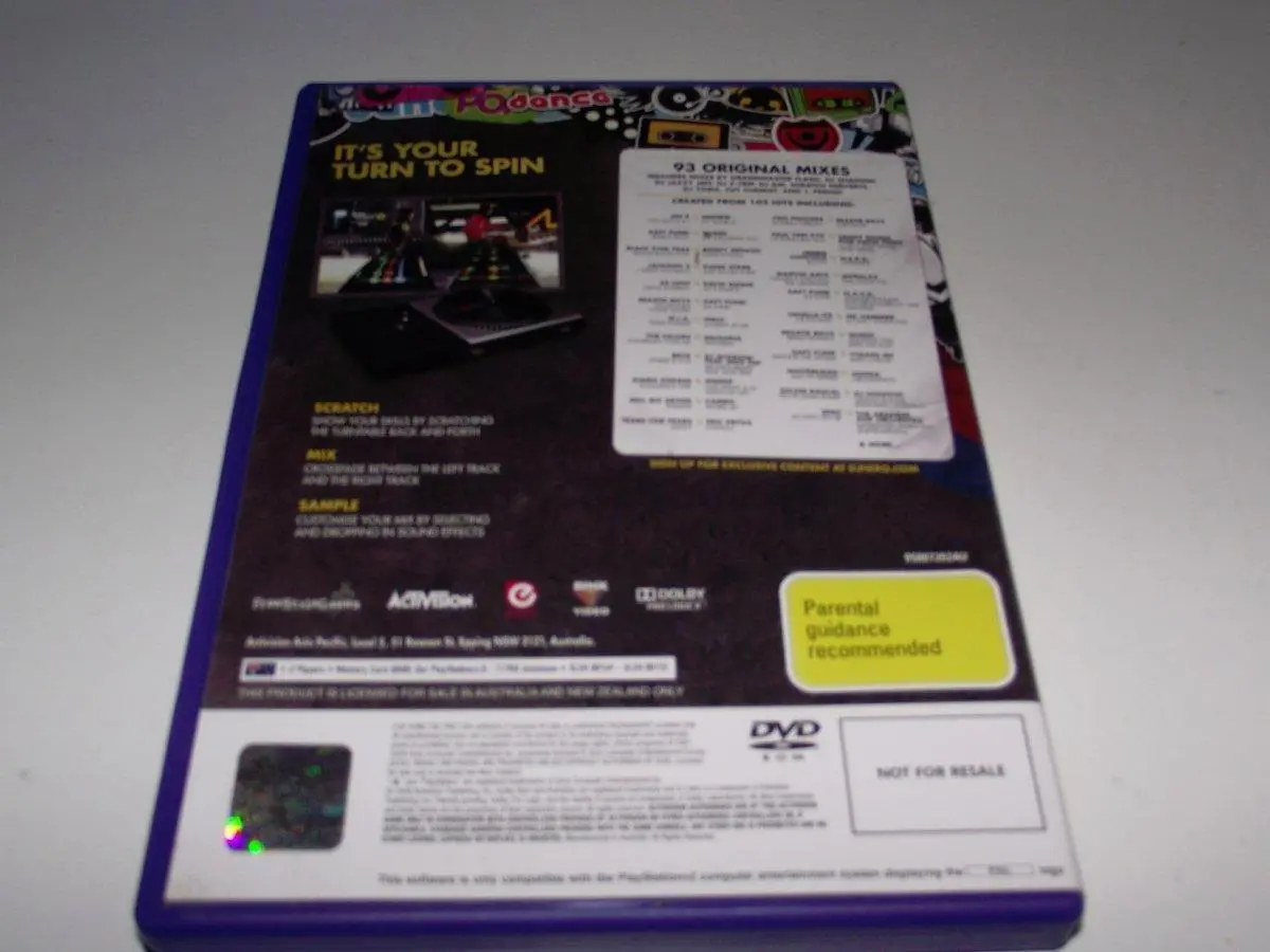 Dj Hero Ps2 Pal *Complete* (Preowned) 2