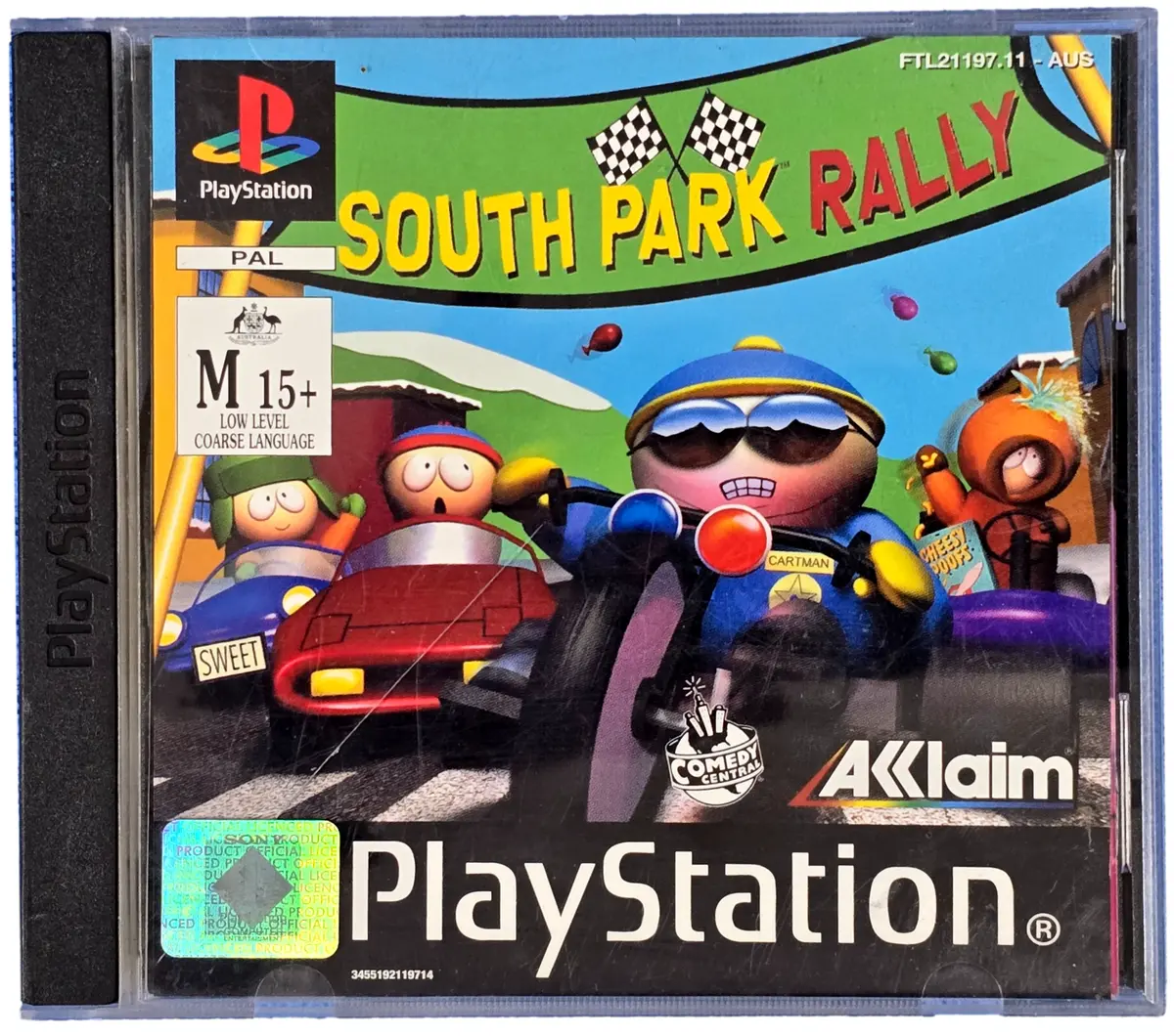 South Park Rally Ps1 Ps2 Ps3 Pal *Complete* Playstation 1