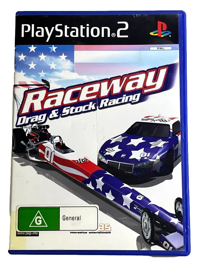 Raceway Drag & Stock Racing Ps2 Pal *No Manual* (Pre-Owned) 1