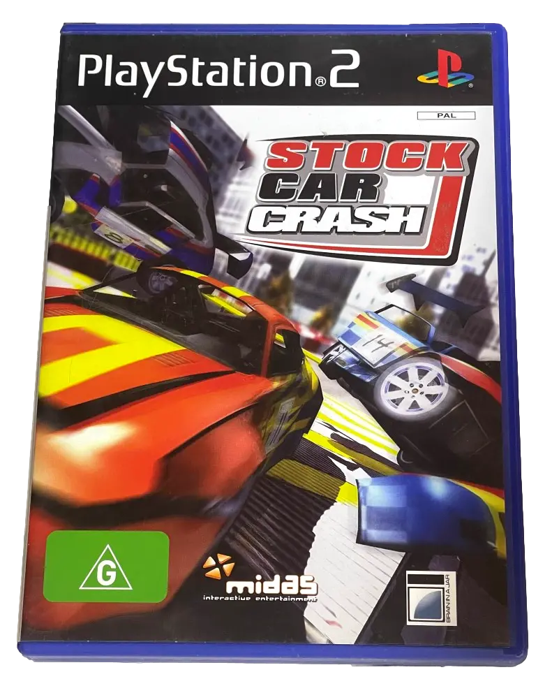 Stock Car Crash Ps2 Pal *Complete* (Preowned) 1
