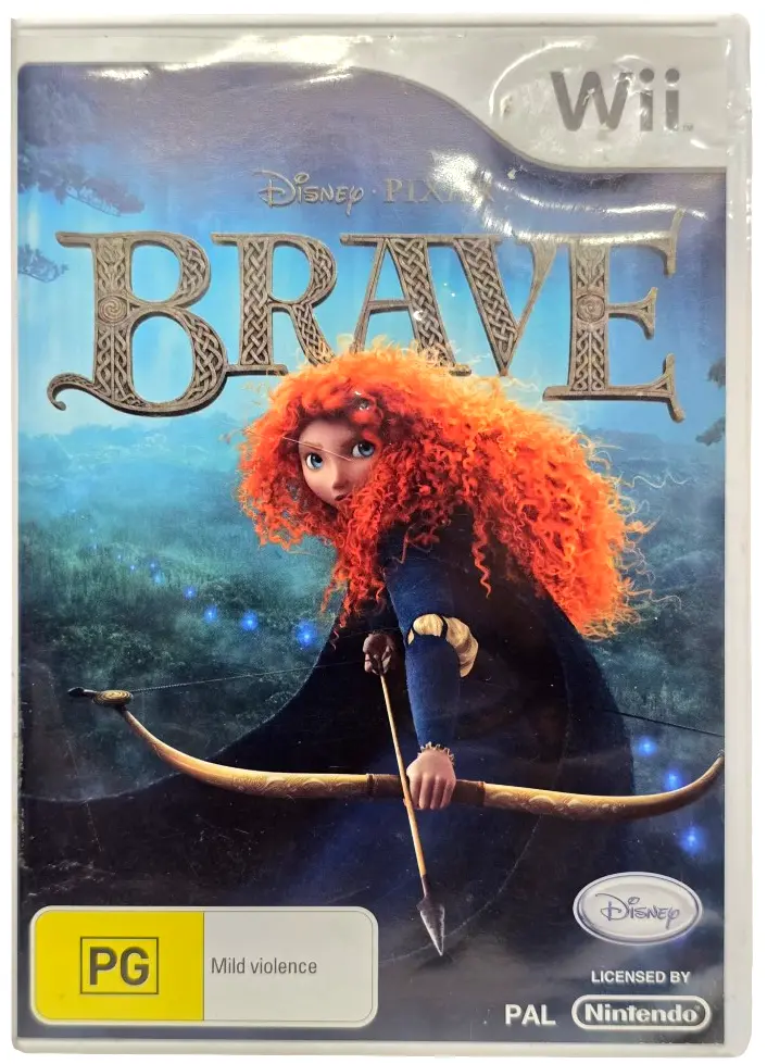Disney Pixar Brave Nintendo Wii Pal *Complete* (Preowned) 1