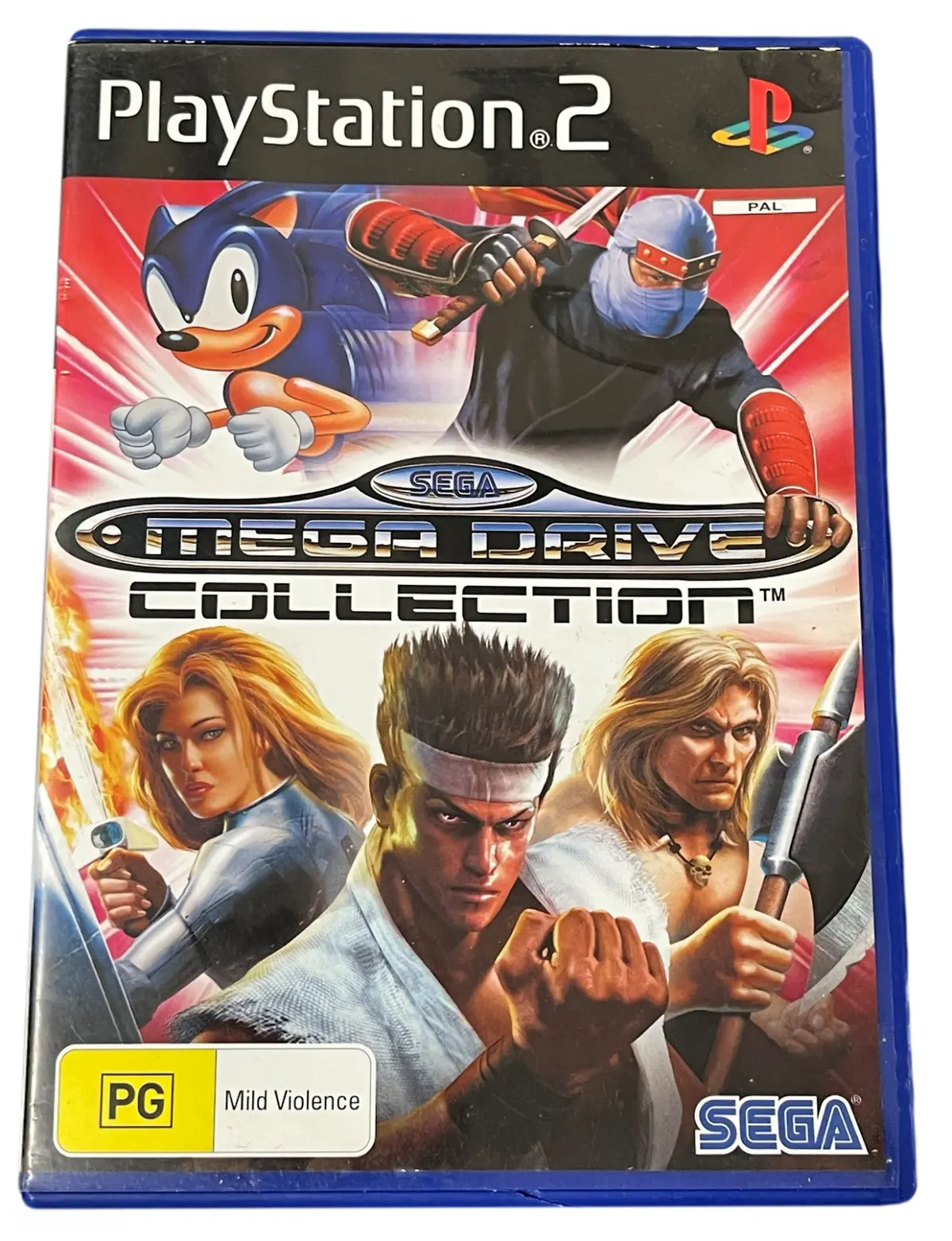 Sega Mega Drive Collection Sony Ps2 Pal *Complete* (Preowned) 1