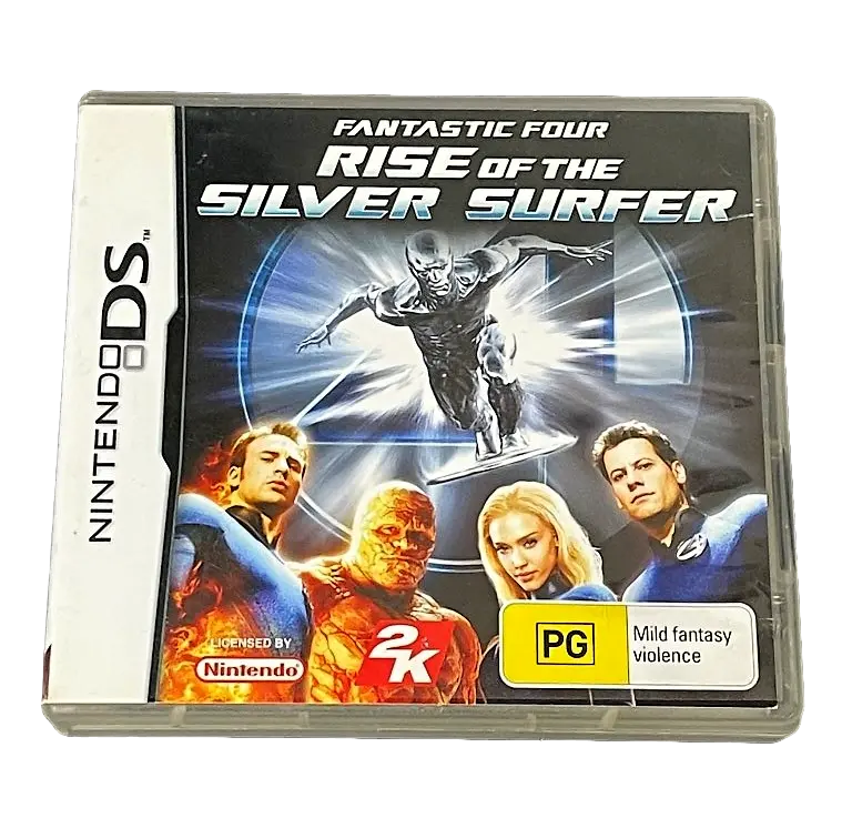 Fantastic Four Rise Of The Silver Surfer Nintendo Ds 2Ds 3Ds Game *Complete* (Pre-Owned) 1