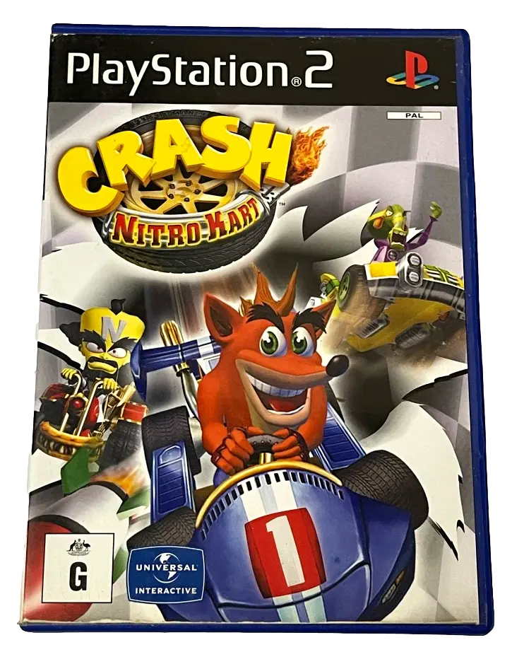 Crash Nitro Kart Sony Ps2 Pal *Complete* (Preowned) 1