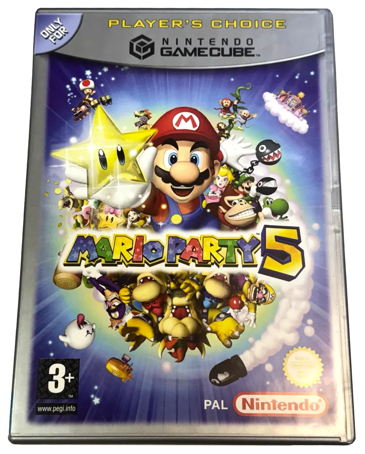 Mario Party 5 Nintendo Gamecube Pal *No Manual* (Players Choice) (Preowned) 1