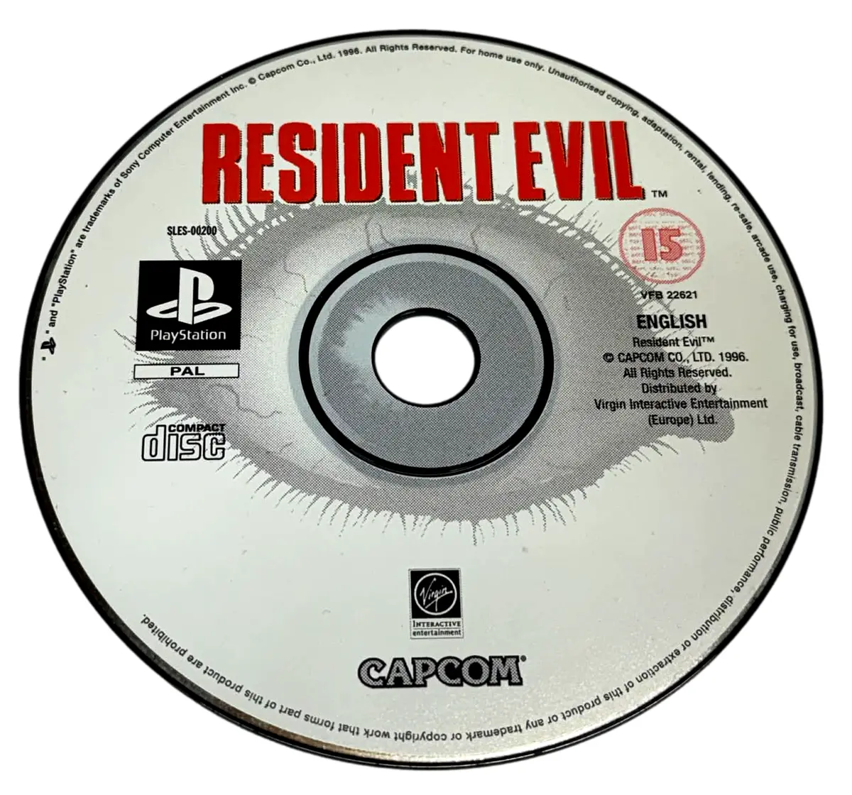 Resident Evil Ps1 Ps2 Ps3 Pal *Disc Only* (Preowned) 1