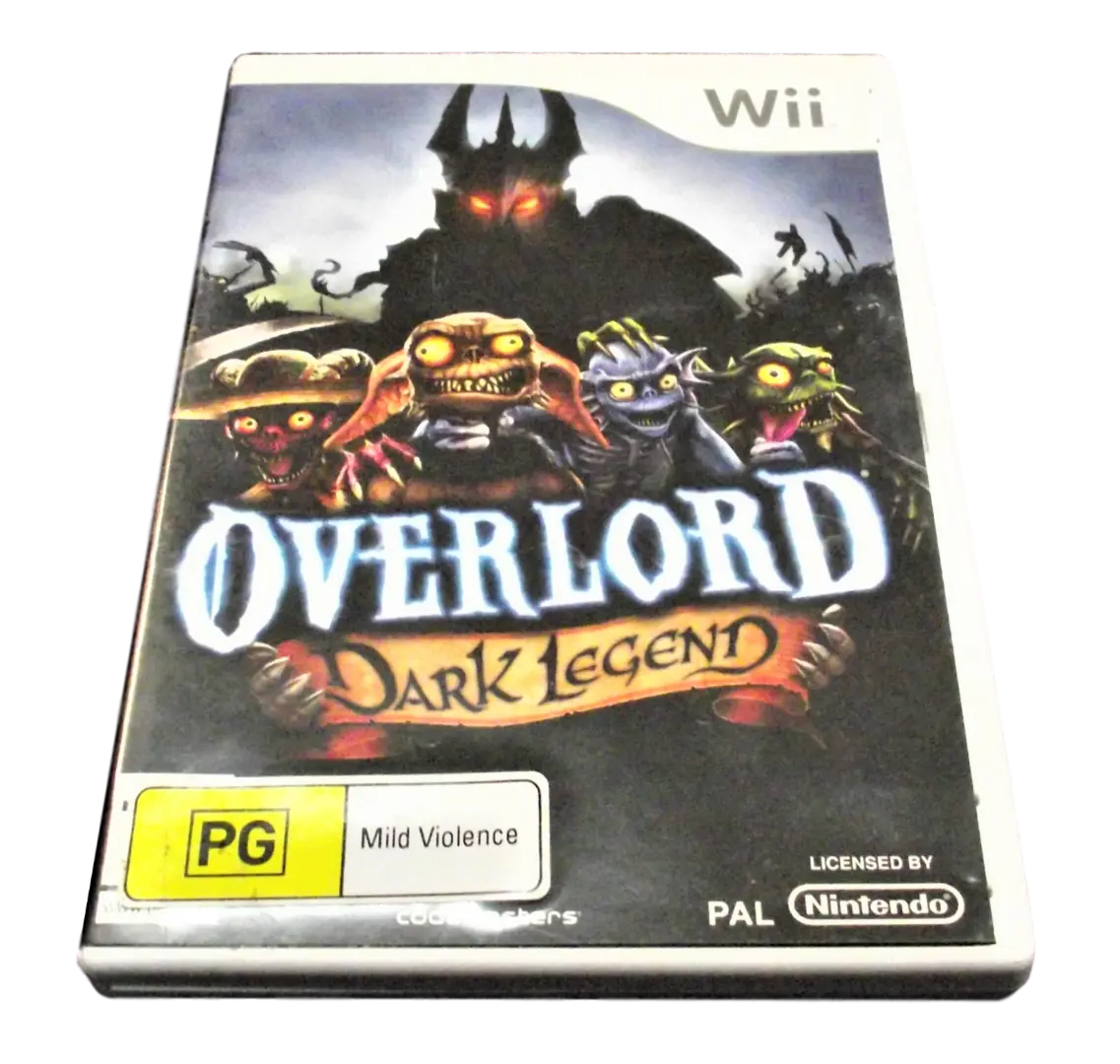 Overlord Dark Legend Nintendo Wii Pal *Complete* (Preowned) 1