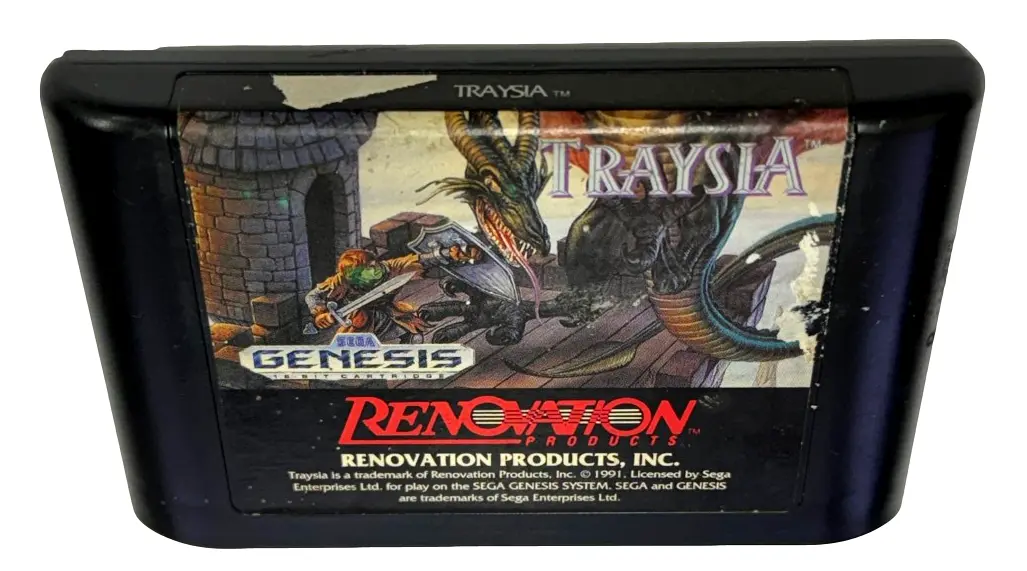 Traysia Sega Mega Drive *Cartridge Only* (Genesis) (Preowned) 1