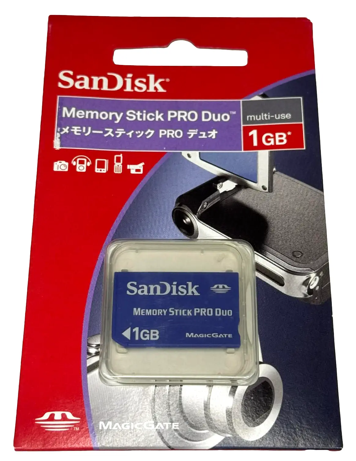 Boxed Sandisk 1Gb Memory Pro Duo Memory Card Camera Memory Genuine 1
