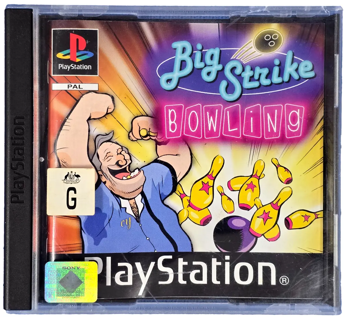 Big Strike Bowling Ps1 Ps2 Ps3 Pal *No Cover Art* Playstation 1