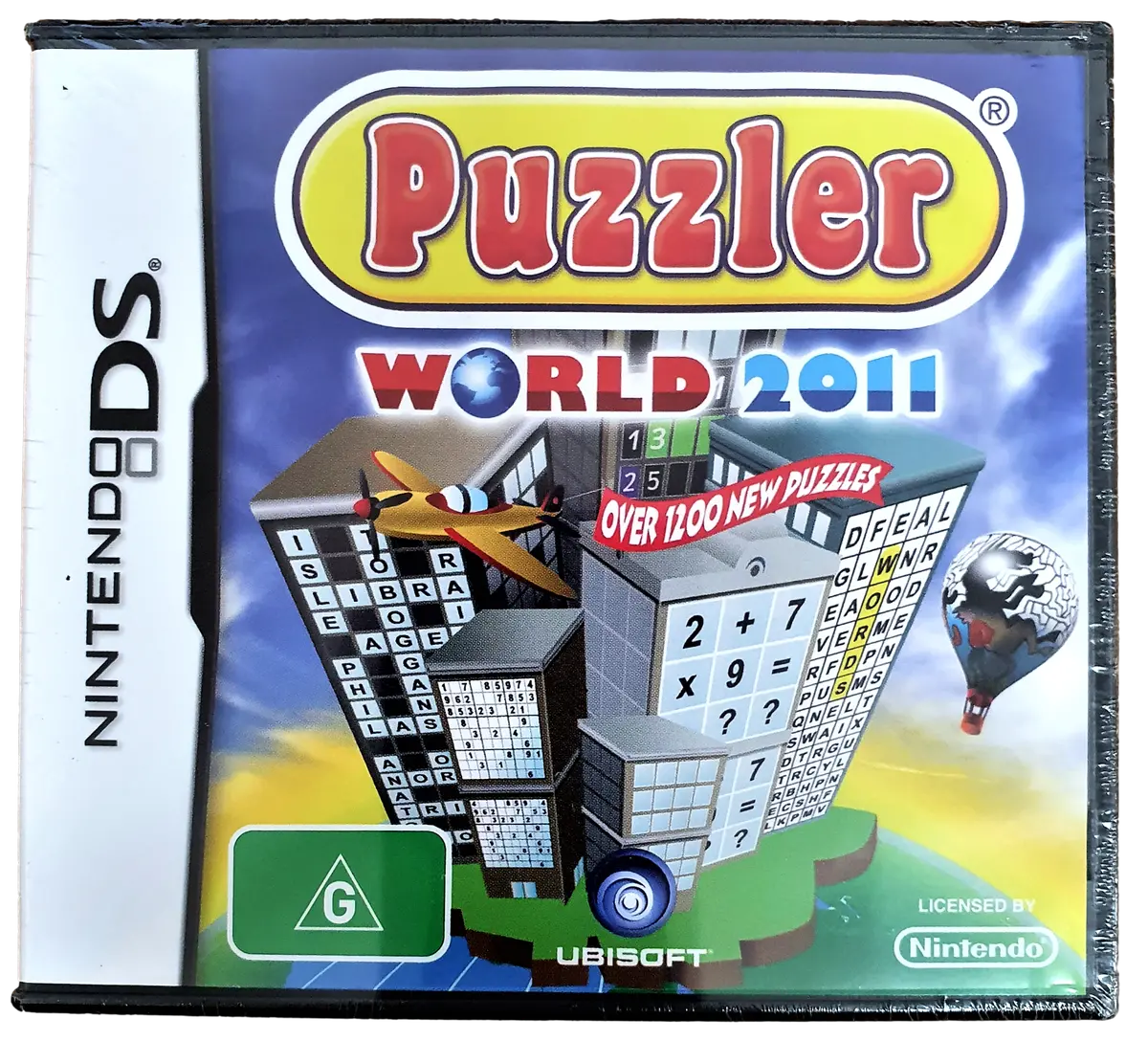 Puzzler World 2011 Nintendo Ds 2Ds 3Ds Game *Brand New* 1