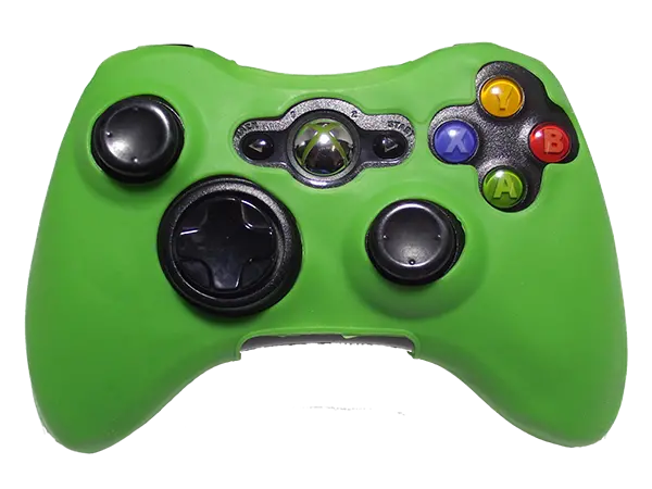 Silicone Cover For Xbox 360 Controller Skin Case Green 1