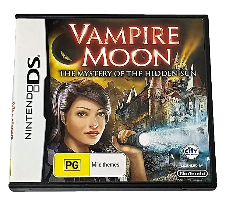 Vampire Moon: The Mystery Of The Hidden Sun Nintendo Ds 2Ds 3Ds Game (Pre-Owned) 1
