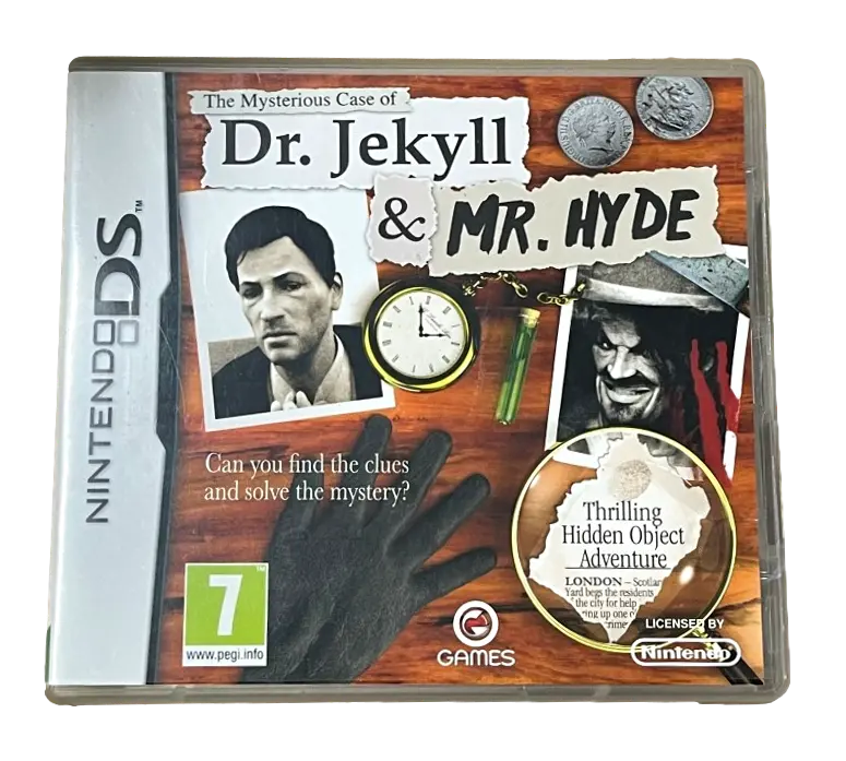 The Mysterious Case Of Dr Jekyll & Mr Hyde Ds 2Ds 3Ds Game *Complete* (Pre-Owned) 1