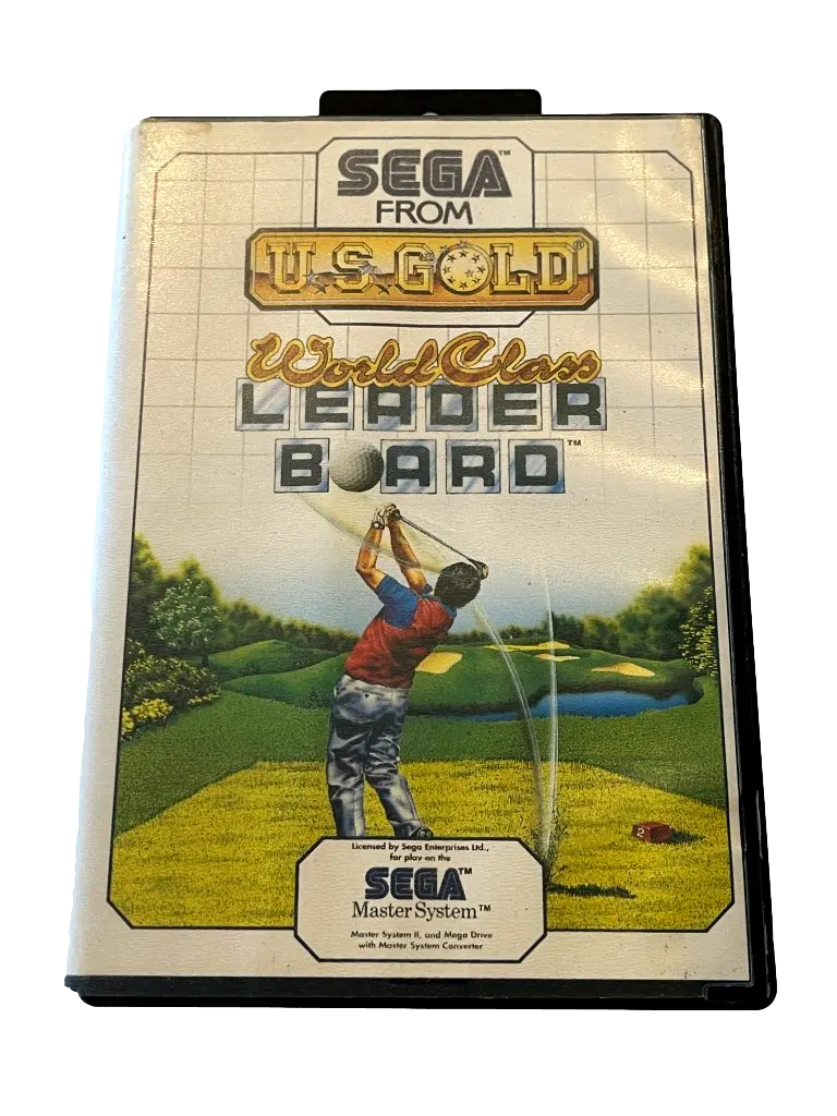 World Class Leader Board Golf Sega Master System *No Manual* (Pre-Owned) 1