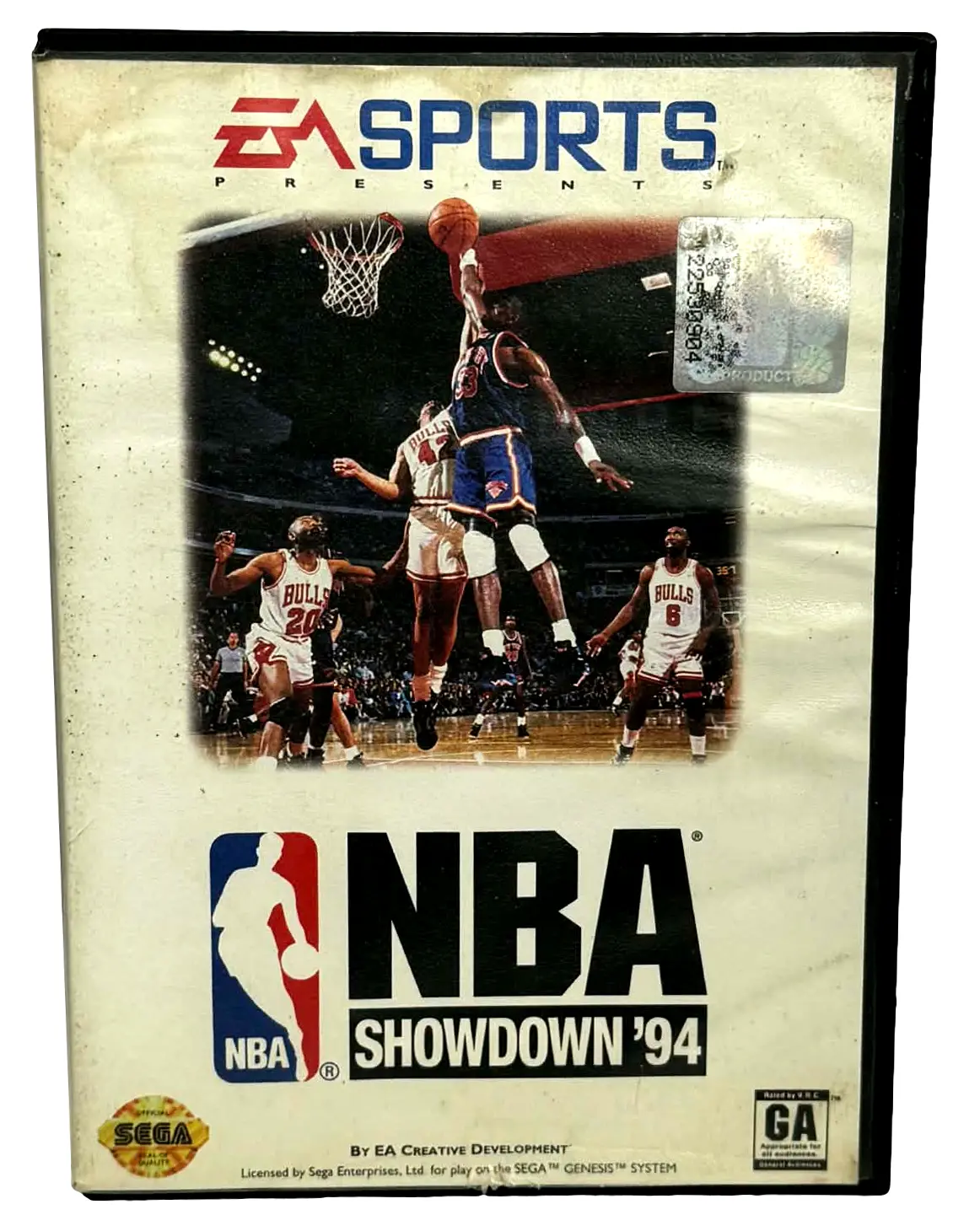 Nba Showdown '94 Sega Mega Drive *No Manual* #2 (Preowned) 2