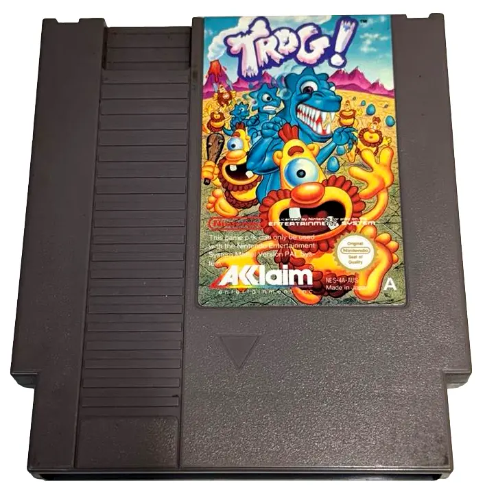 Trog! Nintendo Nes Pal *Cartridge Only* (Preowned) 1