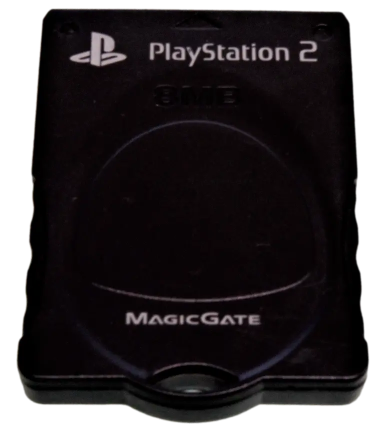 Tabbed Black Magic Gate Ps2 Memory Card Playstation 2 8Mb  (Preowned) 1