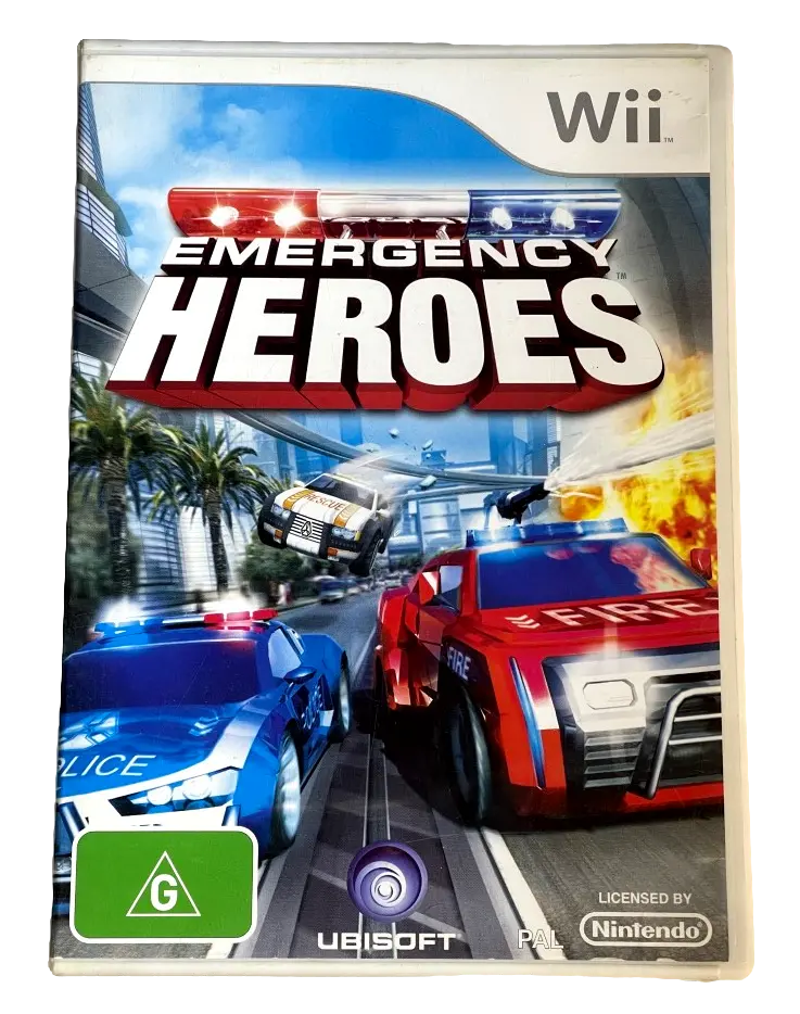 Emergency Heroes Nintendo Wii Pal *Complete*  (Pre-Owned) 1