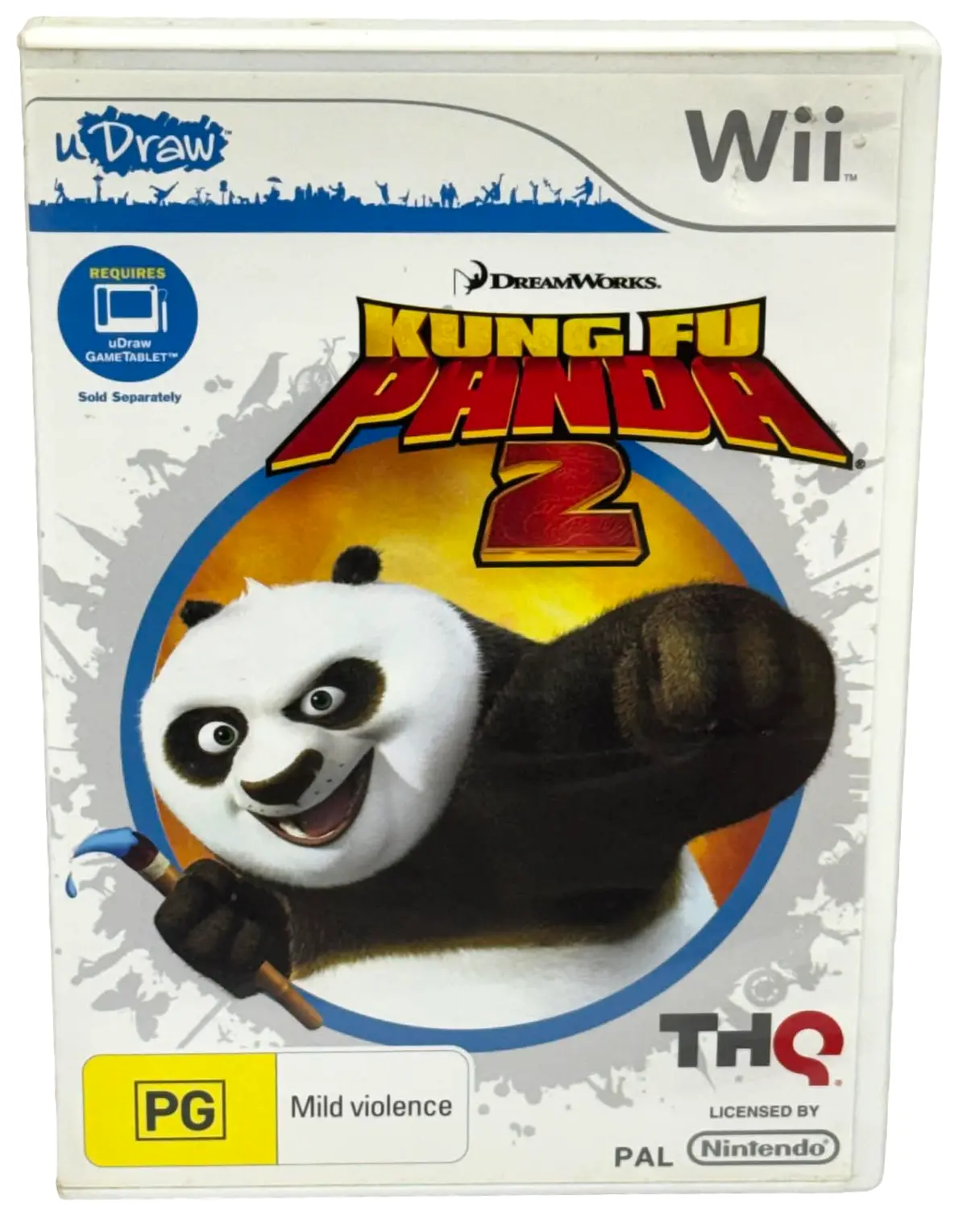 Kung Fu Panda 2 Udraw Nintendo Wii Pal *Complete* (Preowned) 1