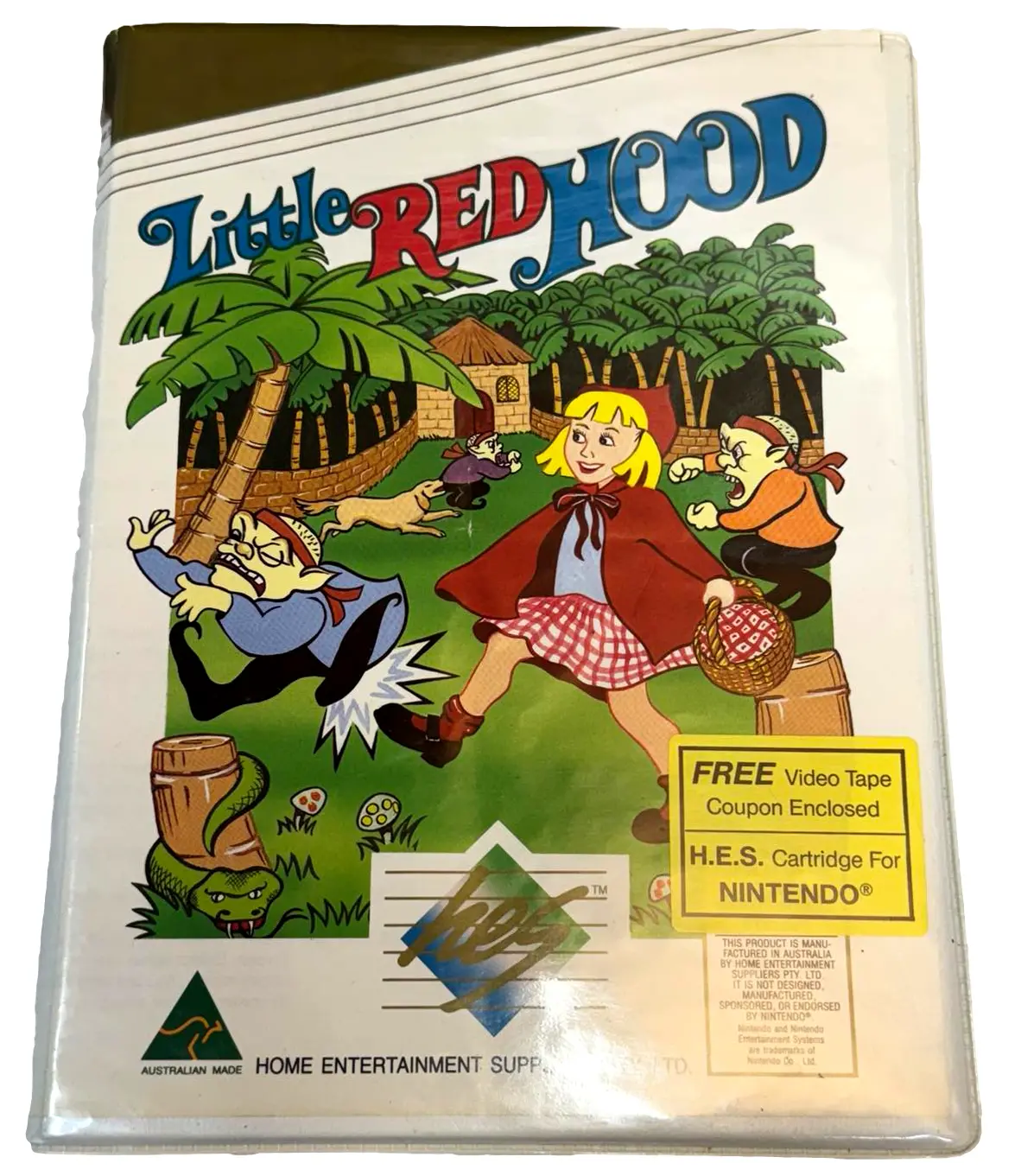 Little Red Hood Nintendo Hes Nes Boxed Pal *Complete* Flat Version (Preowned) 1