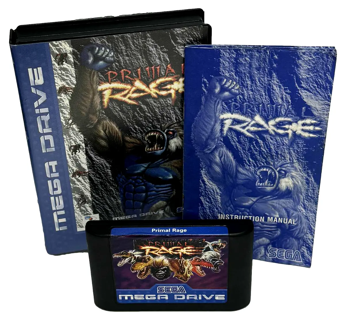 Primal Rage Sega Mega Drive *Complete* (Preowned) 1