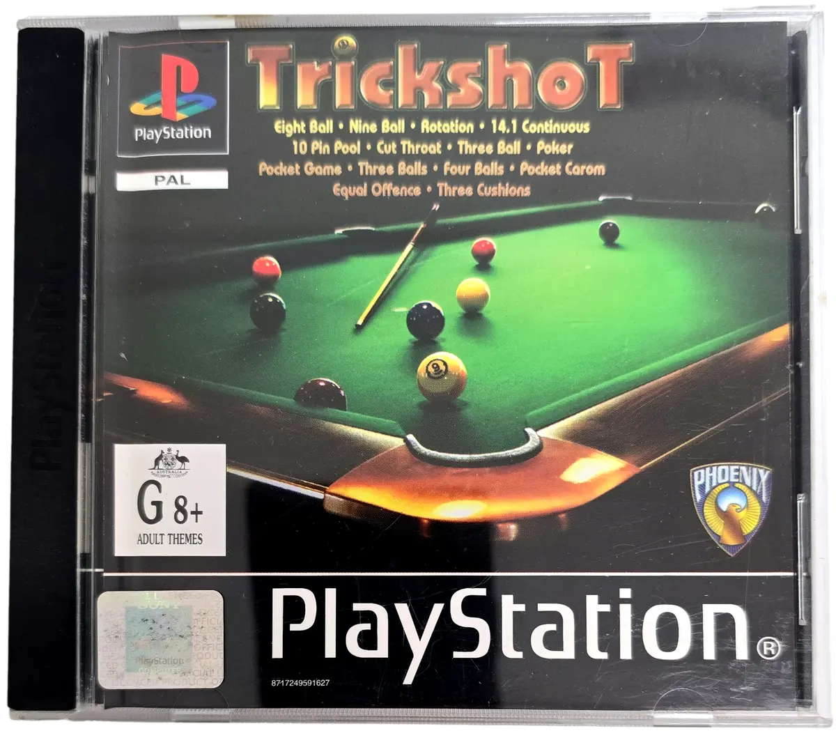 Trickshot Ps1 Ps2 Ps3 Pal *Complete* (Preowned) 1
