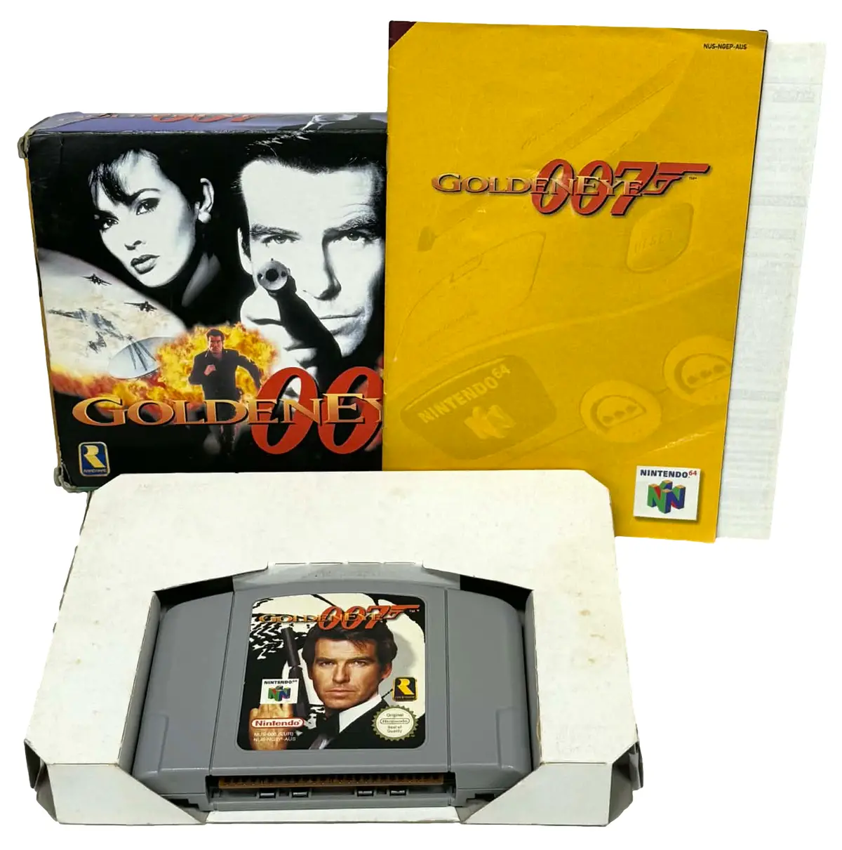 Goldeneye 007 Nintendo 64 N64 Boxed Pal *Complete* #2 1