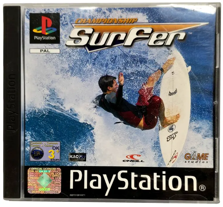 Championship Surfer Ps1 Ps2 Ps3 Pal *Complete* (Pre-Owned) 1