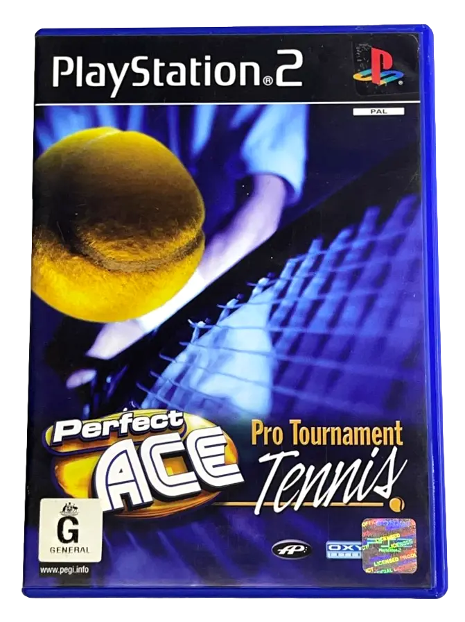 Perfect Ace Tennis Ps2 Pal *Complete* (Preowned) 1
