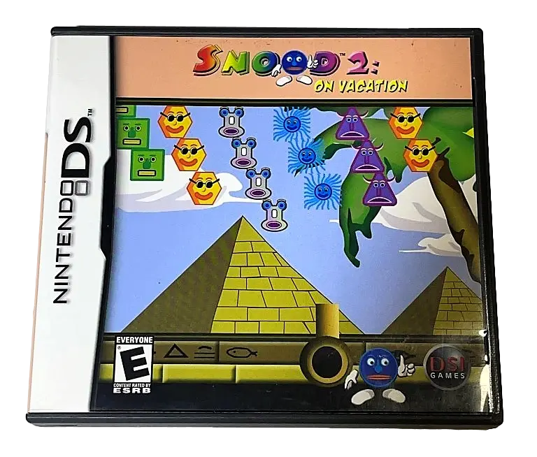 Snood 2: On Vacation Nintendo Ds 2Ds 3Ds Game *Complete* (Pre-Owned) 1