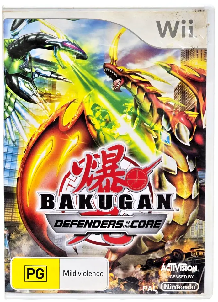 Bakugan Defenders Of The Core Nintendo Wii Pal *Complete* (Preowned) 1