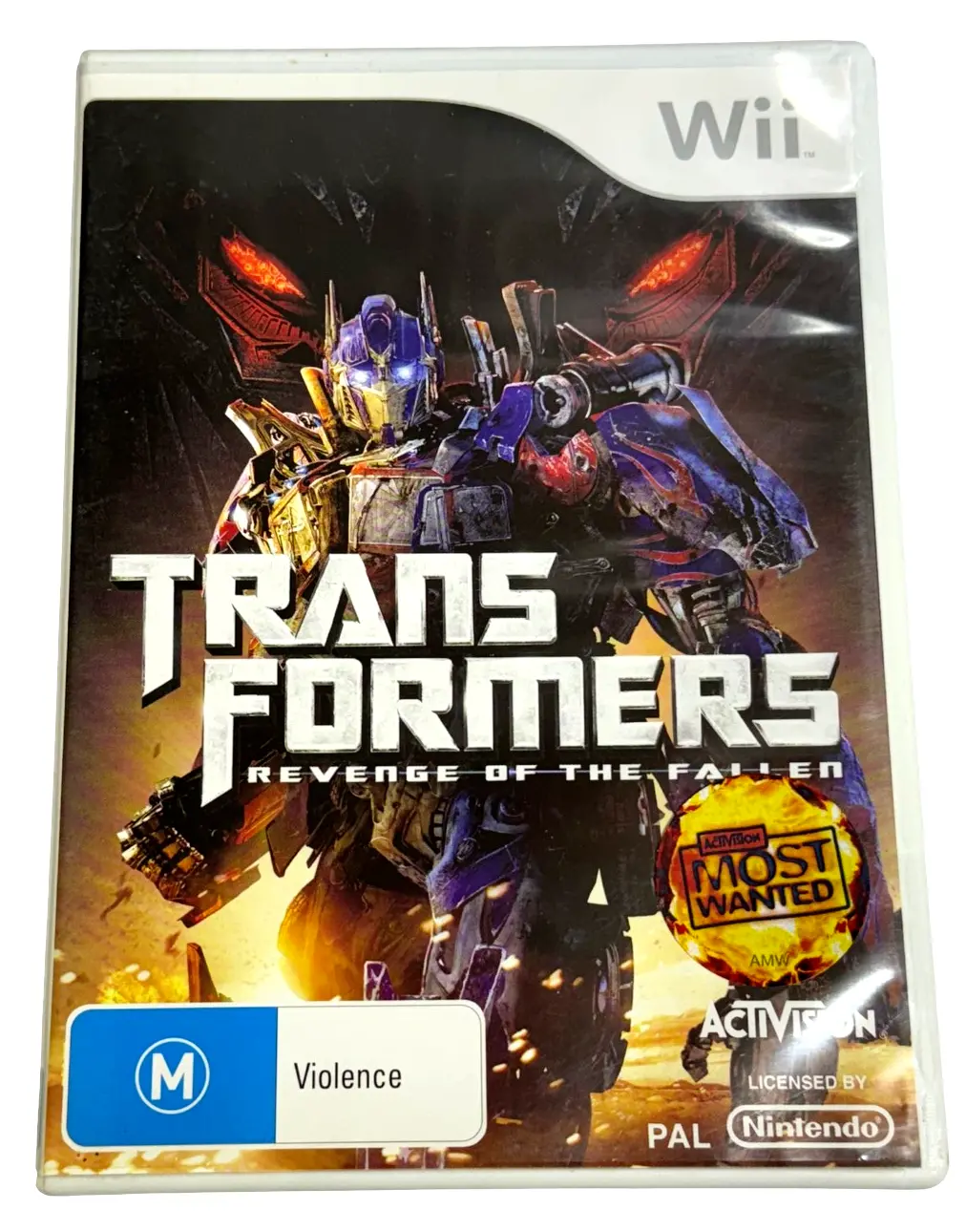 Transformers Revenge Of The Fallen Nintendo Wii Pal *Complete*  (Preowned) 1