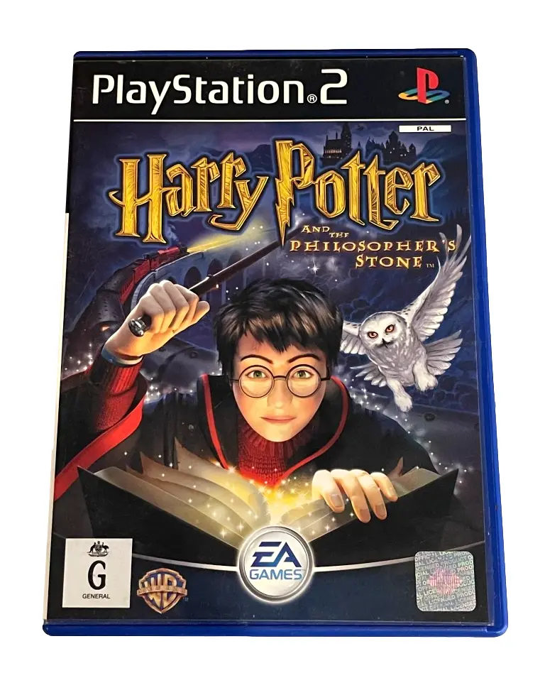 Harry Potter And The Philosophers Stone Ps2 Pal Playstation 2 *Complete* (Preowned) 1