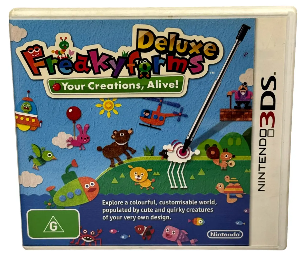 Deluxe Freaky Forms Nintendo 3Ds Game (Preowned) 1