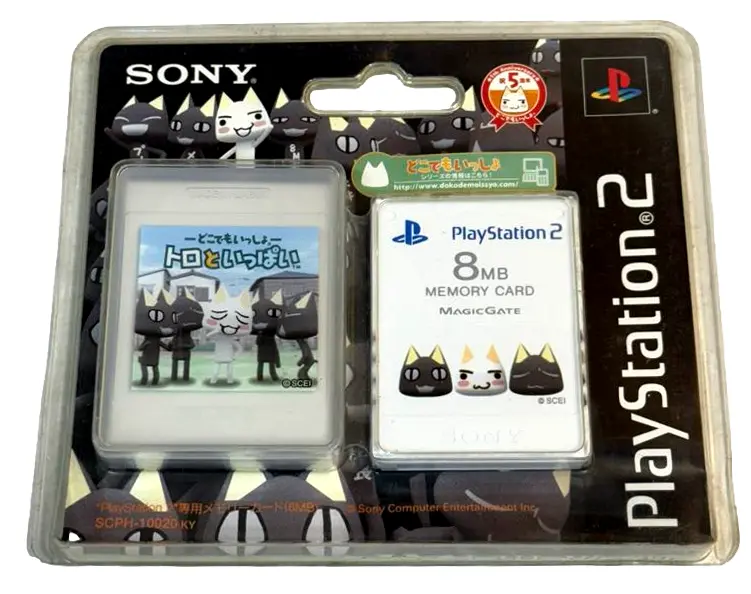 Doko Demo Issyo Sony Magic Gate Ps2 Memory Card Playstation 2 *Brand New* 1