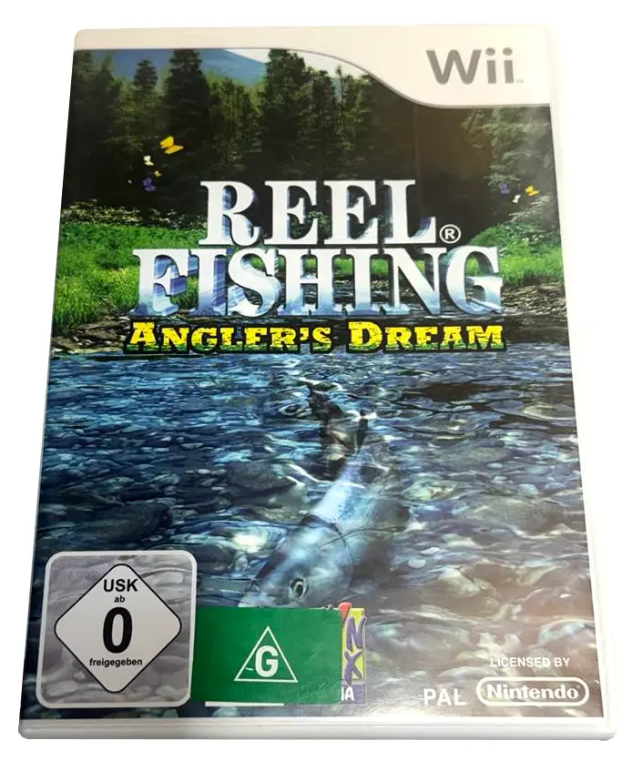 Reel Fishing Angler's Dream Nintendo Wii Pal *Complete* (Preowned) 1