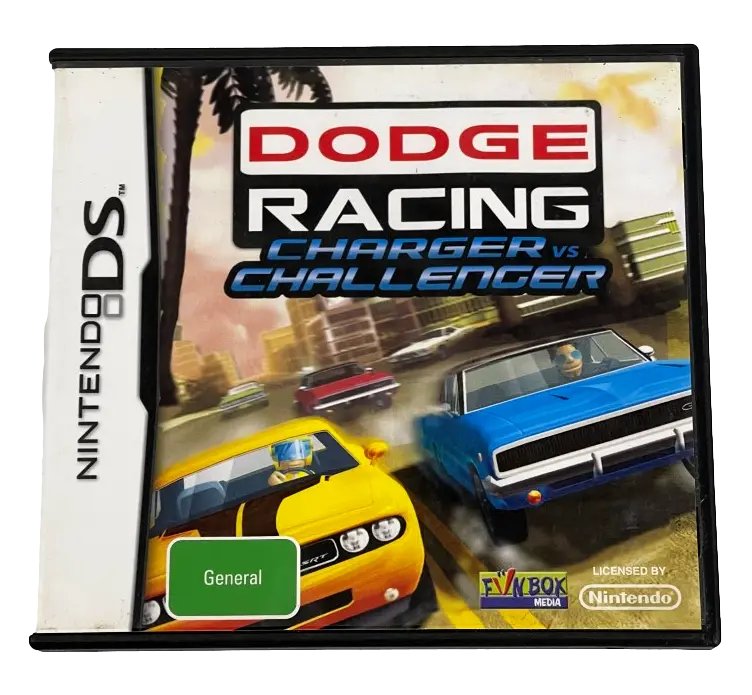 Dodge Racing Charger Vs Challenger Nintendo Ds 2Ds 3Ds Game *Complete * (Preowned) 1