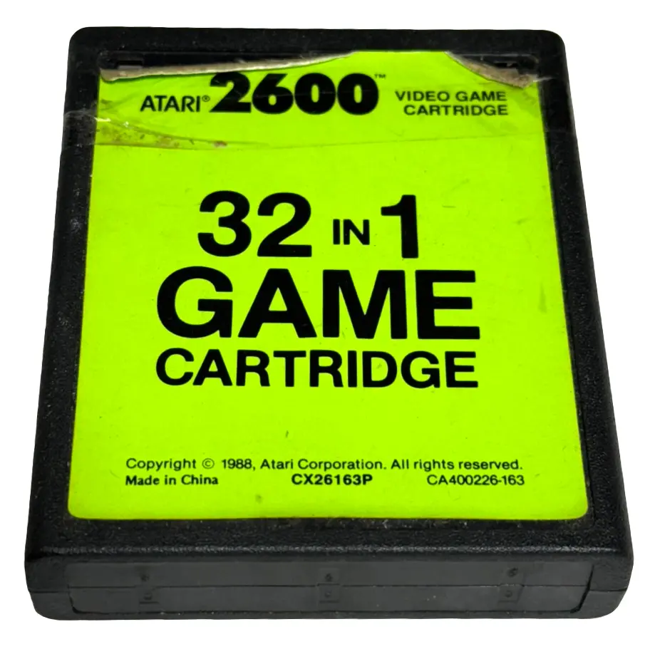 32 In 1 Game Cartridge Atari 2600 *Cartridge Only*  (Preowned) 1