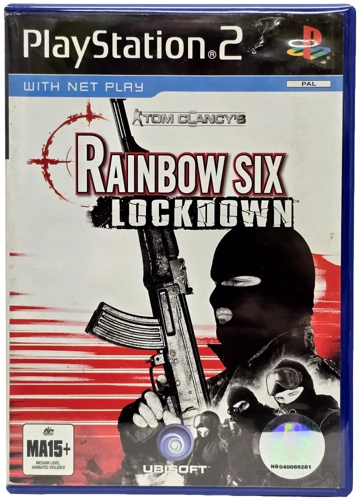 Tom Clancy's Rainbow Six Lockdown Ps2 Pal *Complete* (Preowned) 1