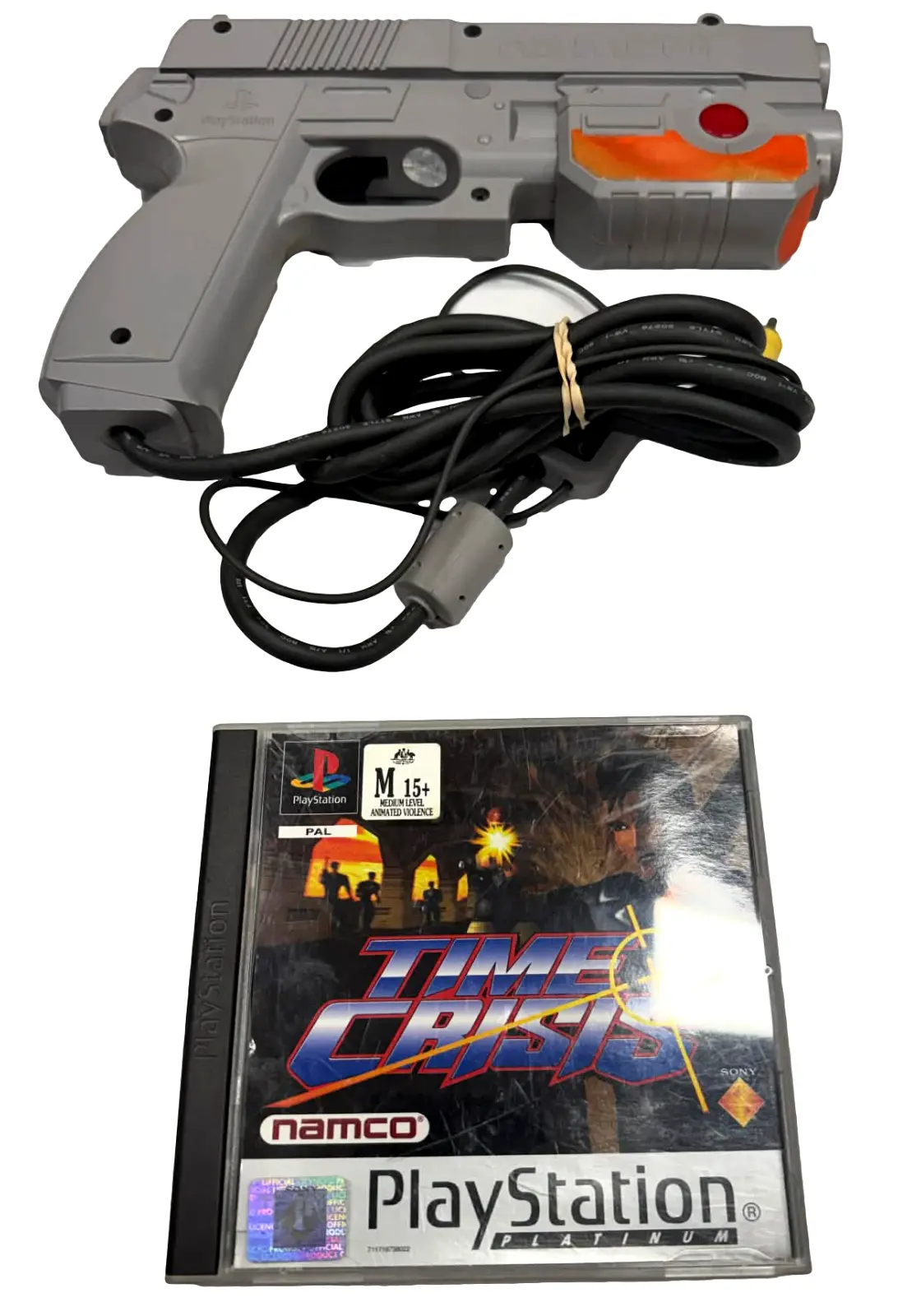 Time Crisis (Platinum) Ps1 Ps2 Ps3 Pal *Complete* With G-Con 45 (Preowned) 1