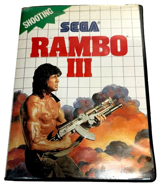 Rambo Iii Sega Master System *No Manual* Clam Shell (Preowned) 2