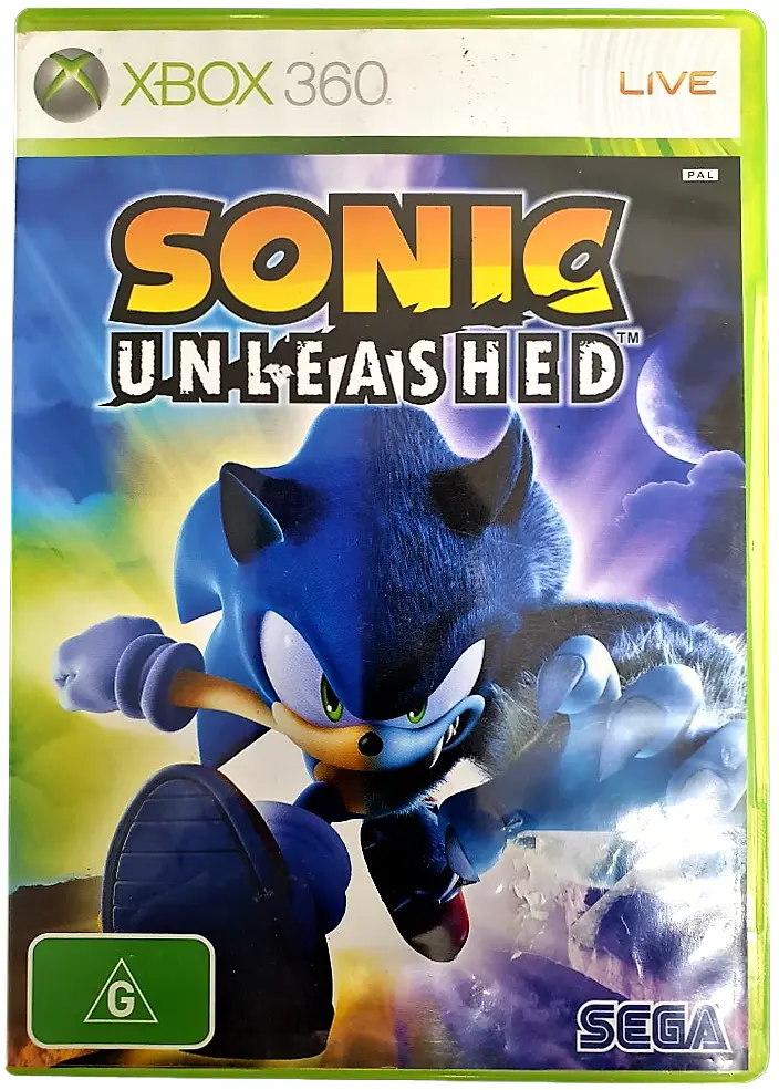 Sonic Unleashed Xbox 360 Pal (Preowned) 1