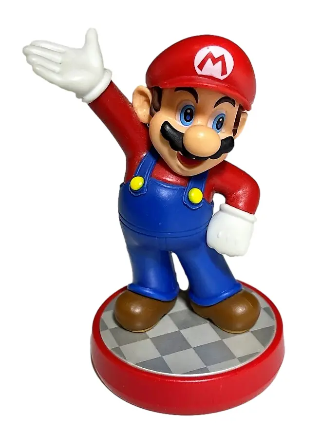 Super Mario Collection Mario Nintendo Amiibo Loose (Preowned) 1