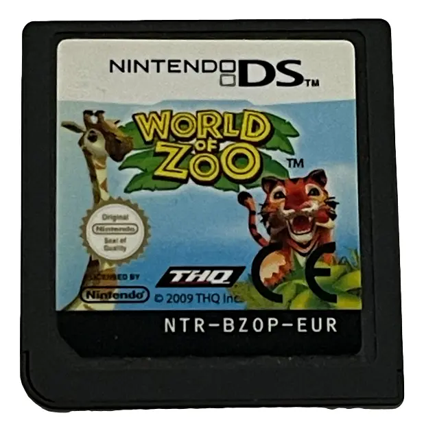 World Of Zoo Nintendo Ds 2Ds 3Ds Game *Cartridge Only* (Preowned) 1