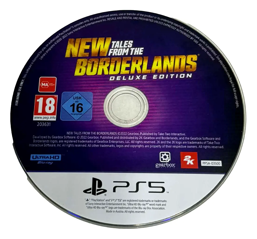 New Tales From The Borderlands Sony Ps5 Playstation 5 *Disk Only* (Preowned) 1
