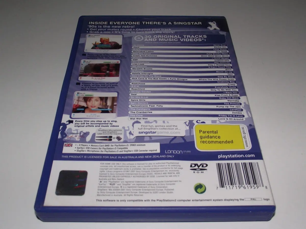 Singstar Ps2 Playstation 2 Ultimate Selection Pal Games (Preowned) 22